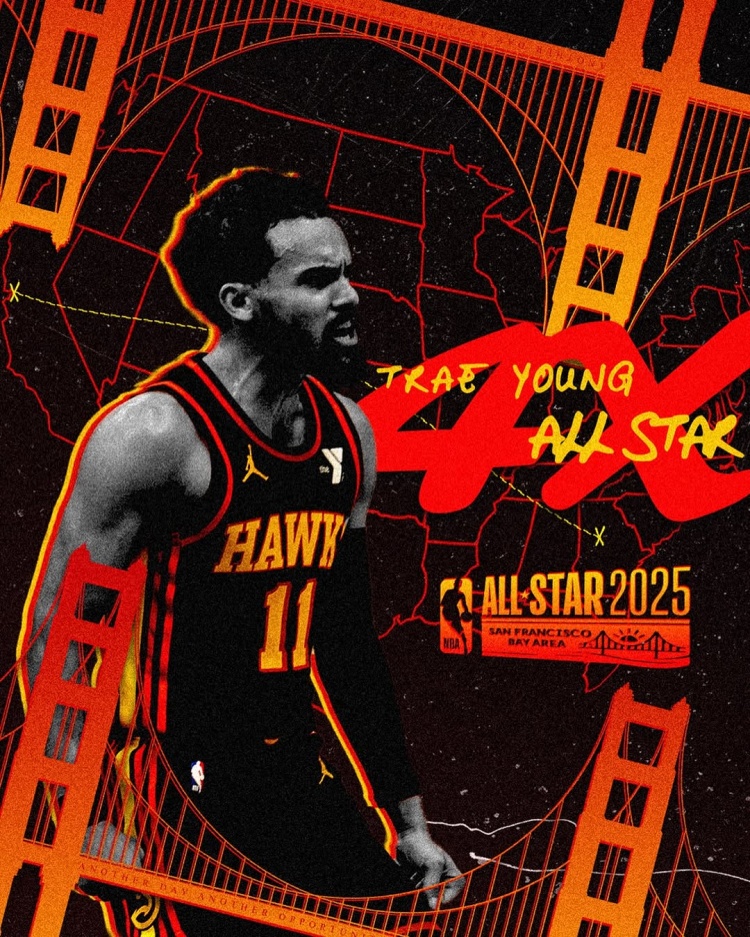  递补入选全明星阵容！特雷-杨：生活中有些事比自己重要 4次啦